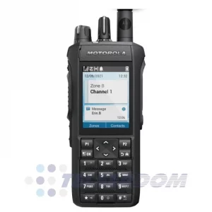 Radio de comunicación Motorola R7 con pantalla
